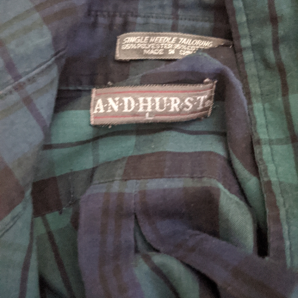 Vintage Andhurst large flannel